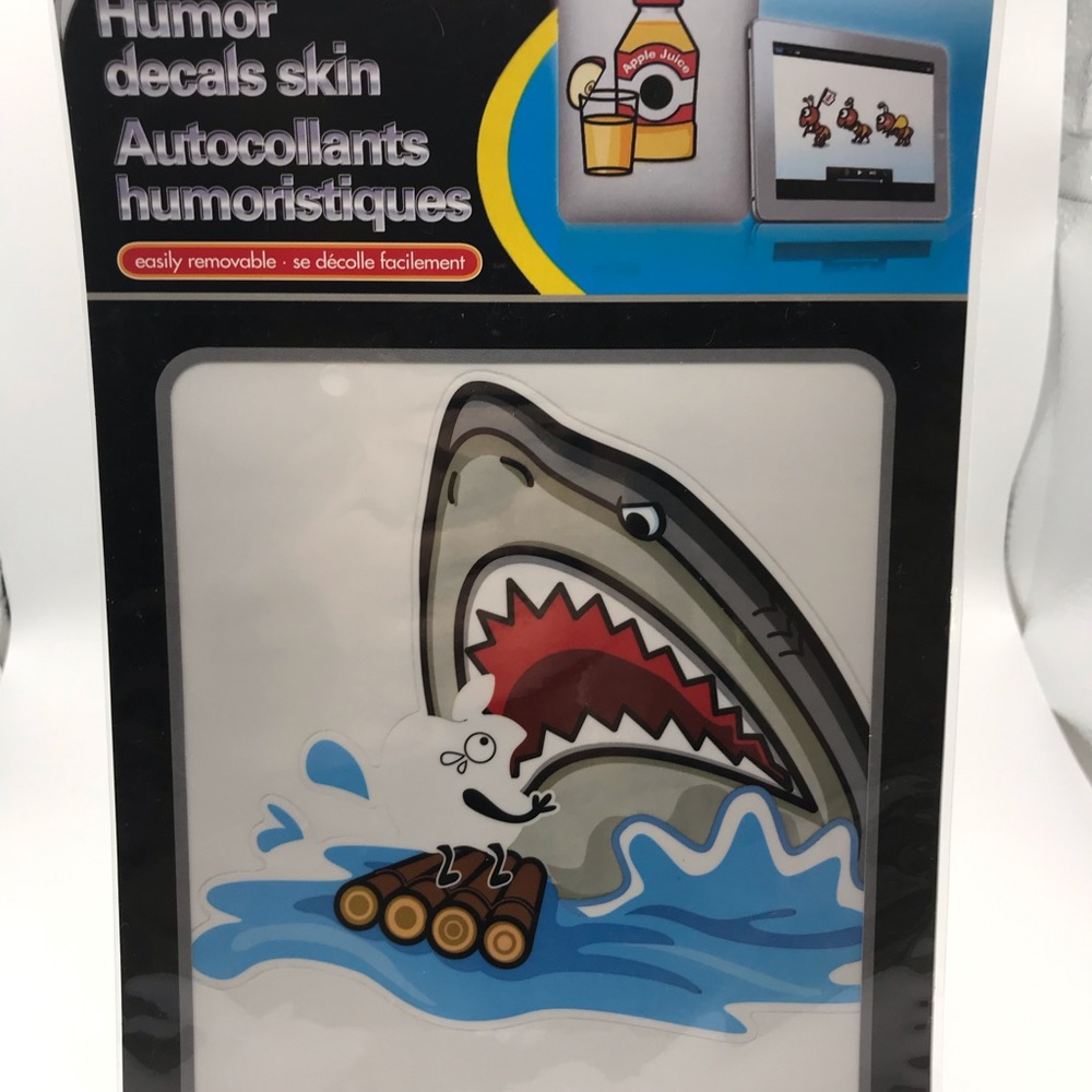 ⭐️ 10-4-10 Stickers - Apple Shark